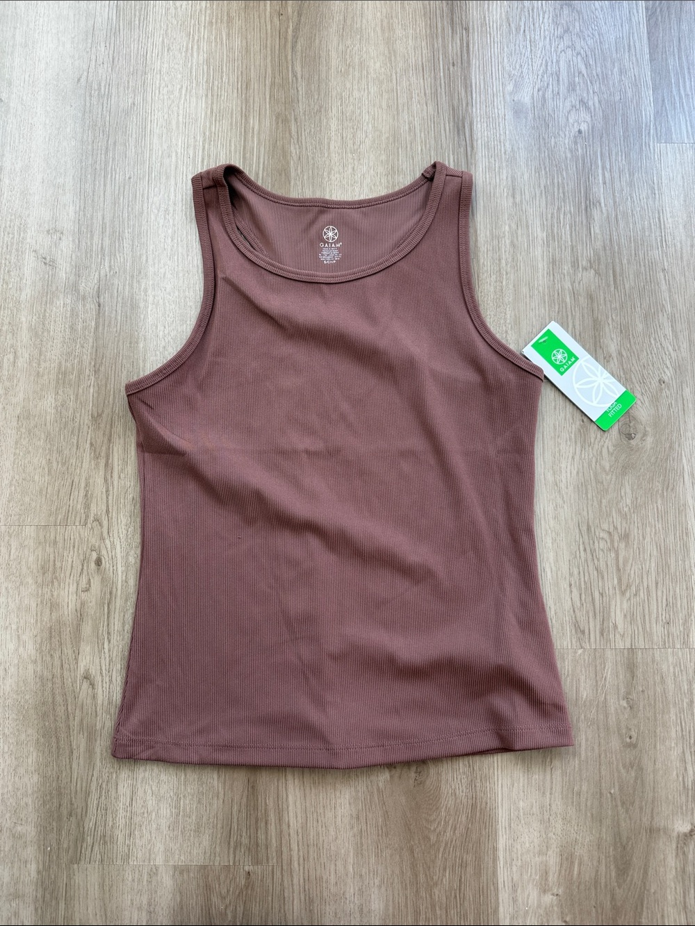 GAIAM Ribbed Tank Top